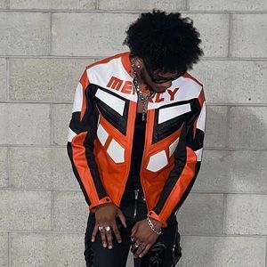 Race me motto jacket/ size large! True In size and brand new !!